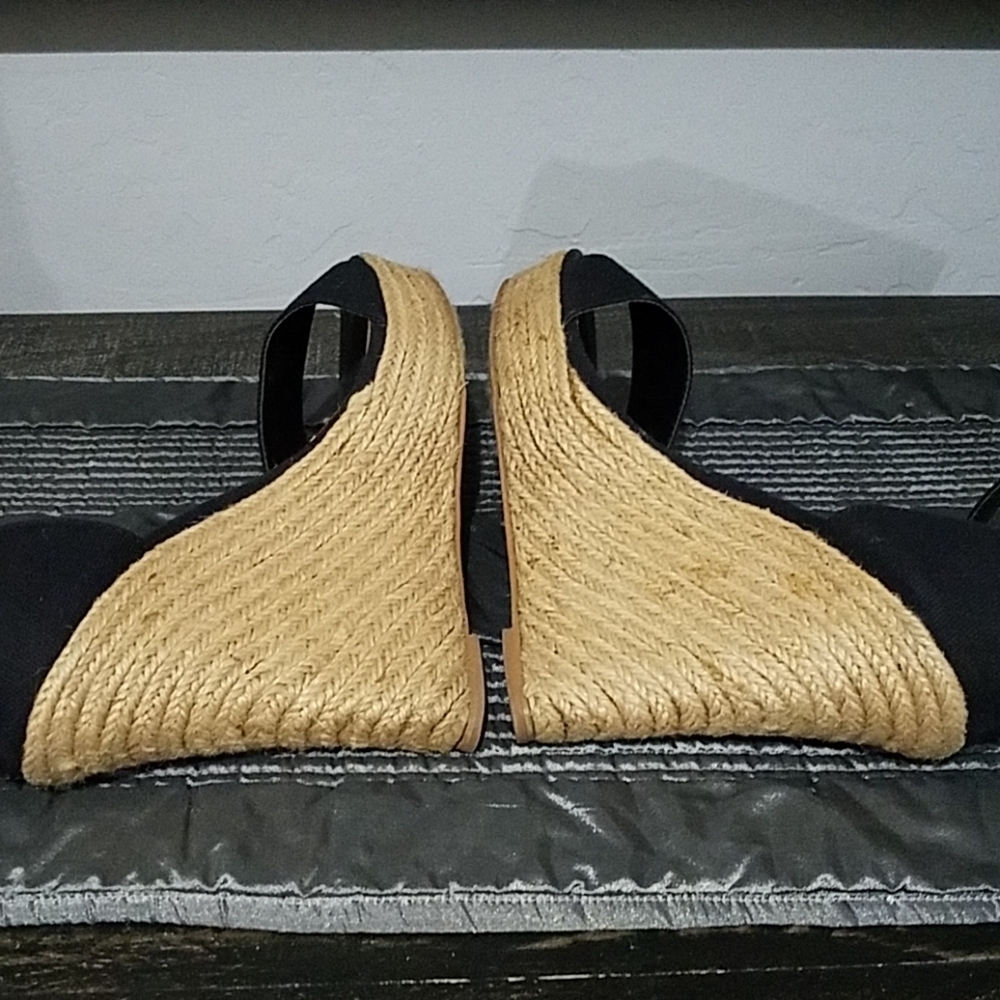 ESPADRILLE WEDGES Sandals COLIN STUART Beach Resort Summer Vacay Casual - Picture 7 of 8